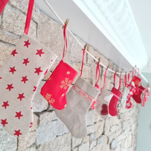 Pakkekalender 423 - mini julesokker Poesy Patterns