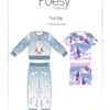 Nattøj 133 Poesy Patterns