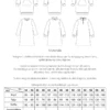 Sweatshirtkjole 1047 Poesy Patterns