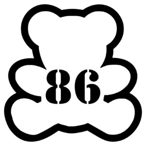 Bamse Størrelsesmærker bamse- små ark (10 stk.)