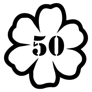 Blomst 2 Størrelsesmærker blomst 2 – små ark (10 stk.)