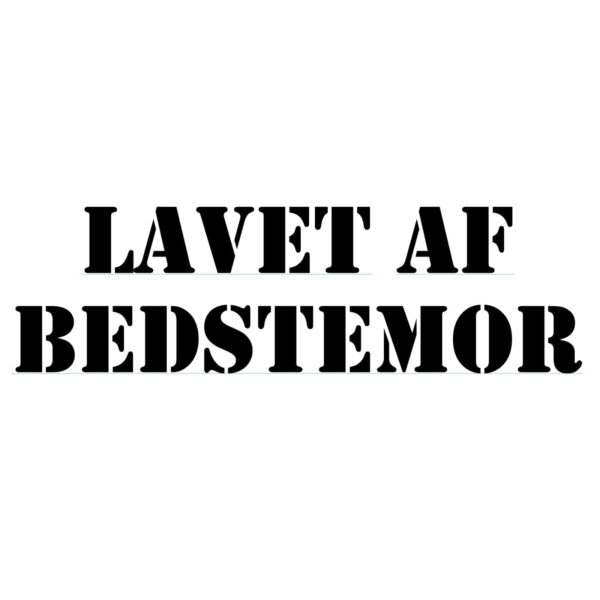 Lavet-af-bedstemor “Lavet af bedstemor” mærker – strygefolie (10 stk.)