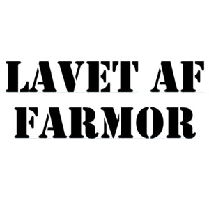 Lavet-af-farmor “Lavet af farmor” mærker – strygefolie (10 stk.)
