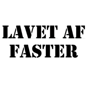 Lavet-af-faster “Lavet af faster” mærker – strygefolie (10 stk.)