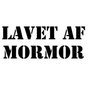 Lavet-af-mormor “Lavet af mormor” mærker – strygefolie (10 stk.)