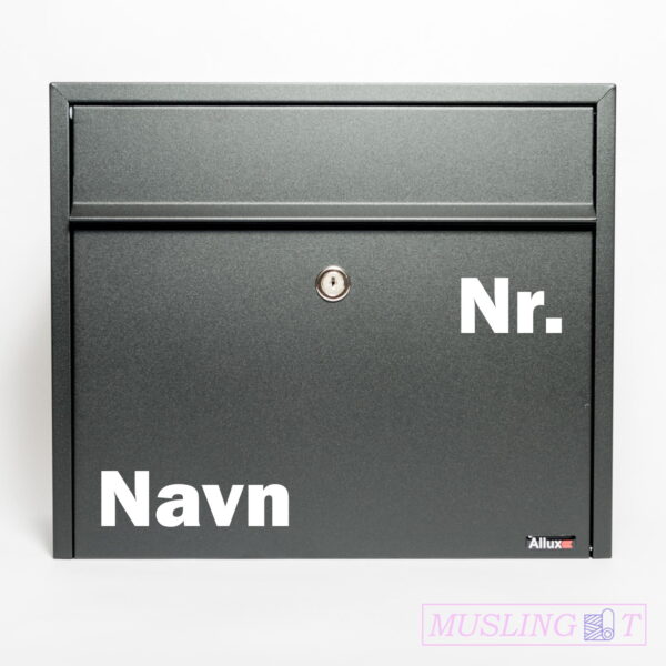 Postkasse sticker – Type 2
