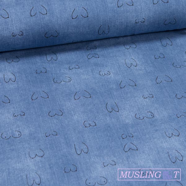 Bomuldsjersey – Jeans og boobs