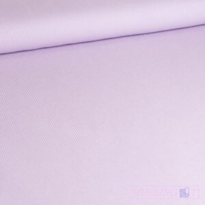 Rib-jersey – Pastel lilla