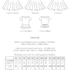 Sommerkjole med pufærmer 115 Poesy Patterns