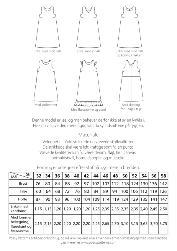 Spencer_1039_bagside Spencer 1039 Poesy Patterns