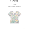 T-shirt1035 T-shirt med forskellige ærmer 1035 Poesy Patterns