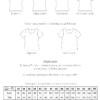 T-shirt10355bagside T-shirt med forskellige ærmer 1035 Poesy Patterns