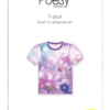 T-shirt1165 T-shirt med forskellige ærmer 116 Poesy Patterns