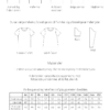 T-shirt1165bagside T-shirt med forskellige ærmer 116 Poesy Patterns