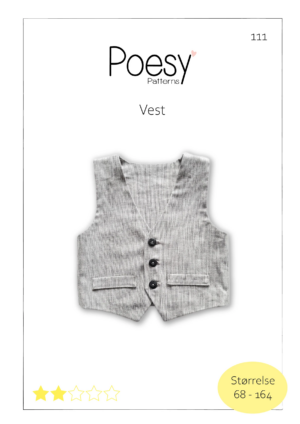 Vest 111 Poesy Patterns