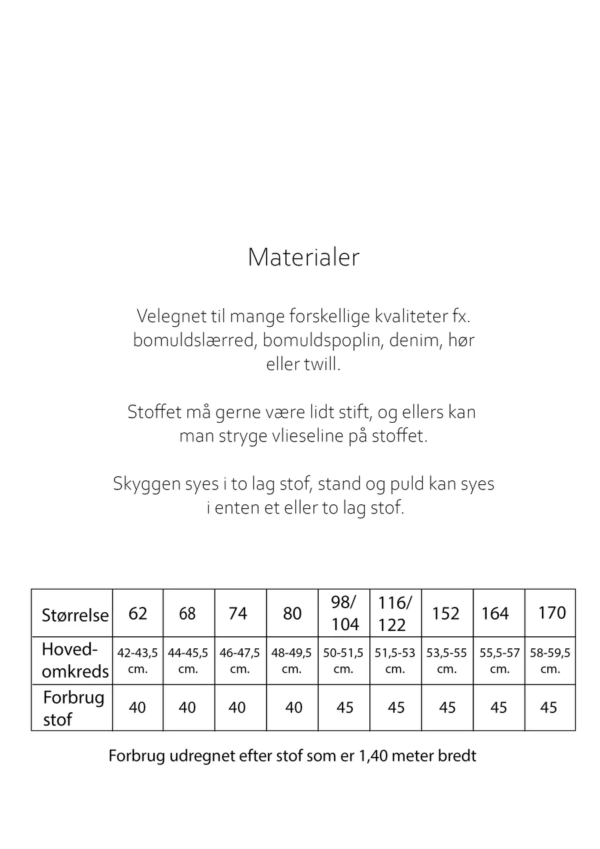 Bøllehat 204 Poesy Patterns