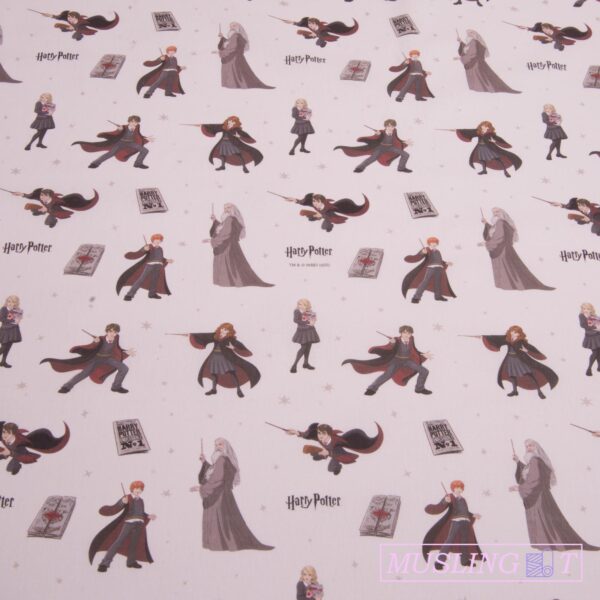 Licens - HP Licens poplin - Harry Potter