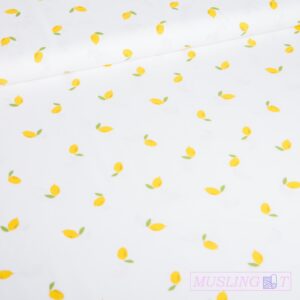 Poplin - Citroner Poplin - Citroner