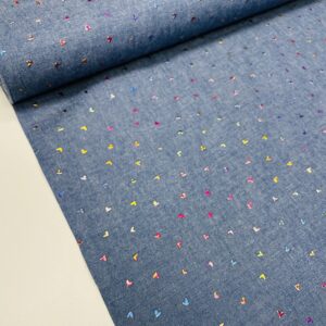 IMG_1165 Jeans - Flerfarvede foliehjerter