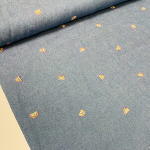 IMG_1167 Jeans - Broderede regnbuer
