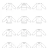 Hættetrøje 130 Poesy Patterns