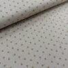 Rib-jersey – Små kløver beige